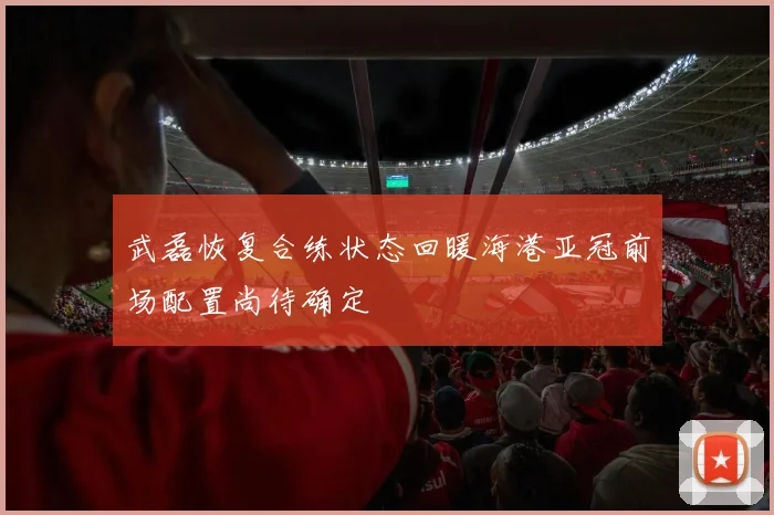 武磊恢复合练状态回暖海港亚冠前场配置尚待确定